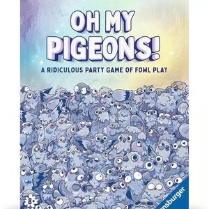 Ravensburger Oh My Pigeons! Card Game - Purple and Blue